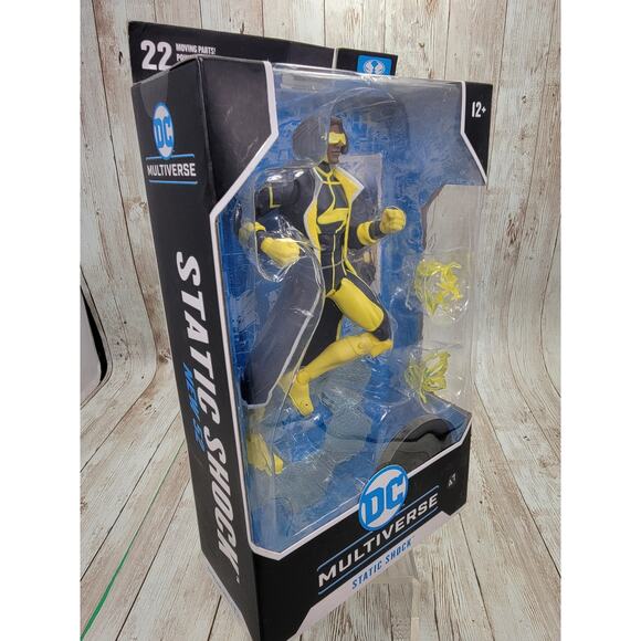 McFarlane Toys DC Multiverse New 52 Static Shock 7” Action Figure - Picture 3 of 5